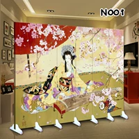 Màn hình ukiyo-e phong cách Nhật Bản Nhà hàng Nhật Bản Izakaya cosplay anime neo ảnh nền - Màn hình / Cửa sổ vách ngăn cầu thang gỗ đẹp