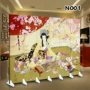 Màn hình ukiyo-e phong cách Nhật Bản Nhà hàng Nhật Bản Izakaya cosplay anime neo ảnh nền - Màn hình / Cửa sổ vách ngăn cầu thang gỗ đẹp