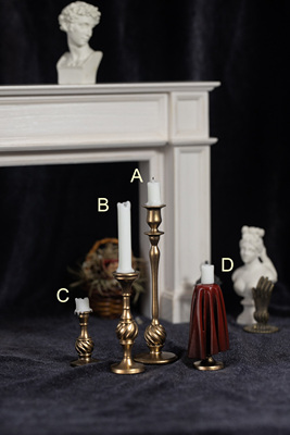 taobao agent [Yuyu sauce] BJD 1/3 1/4 Blythe 6 -point baby house baby uses candlestick candle props