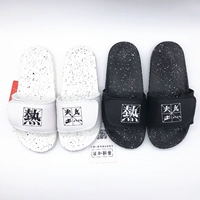 Sáng Li Ning dép xu hướng chủ đề nóng vài văn bản thời trang thể thao dép Velcro AGAM014 007 dép yeezy slide