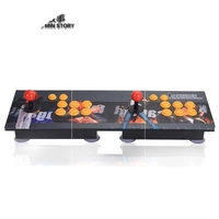 Cần điều khiển arcade đôi Street Fighter đôi để chơi giao diện USB không bị trì hoãn trò chơi máy tính rocker để gửi phụ kiện - Cần điều khiển tay cầm ps4 cho pc