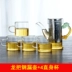 Ấm trà thủy tinh chịu nhiệt bằng thép không gỉ lọc lót thủy tinh trà đen bộ trà đặt ấm trà rồng - Trà sứ bộ ấm trà đạo Trà sứ