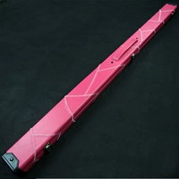 Куппа высокий розовый окунь Внешняя пластиковая бархатная ткань 3/4 Шалочная коробка снукера.