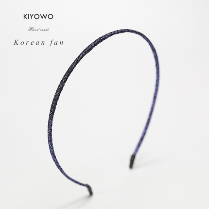 Hair band female wild Korean simple bright silk thin headband out of the forest pressure hairpin sweet wash face hair hole hairpin
