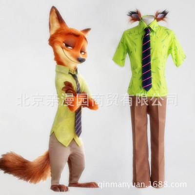 taobao agent Green clothing, tie, cosplay