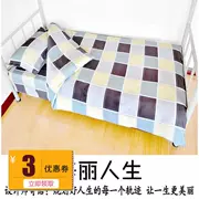 Ba giường đơn cho sinh viên ký túc xá giường ngủ giường đơn tấm đệm giường phòng ngủ trường học giường tầng