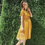 Phụ nữ mang thai mùa hè ăn mặc thời trang mô hình 2018 tính khí mới nóng mẹ lỏng đoạn dài ra ngắn tay thai sản váy váy áo bà bầu mùa hè