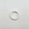 Ivory white jade ring (white is stronger