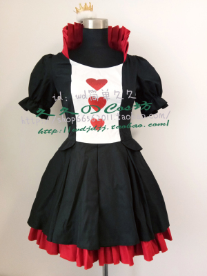 taobao agent [Jiu Jiu] From the beginning of the zero world, Lam Red Peach Queen's red heart queen COS service is customized