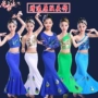 Trẻ em mới Trang phục khiêu vũ của trẻ em Nữ mới váy sequin đuôi cá váy dài váy con công biểu diễn - Trang phục shop thời trang trẻ em