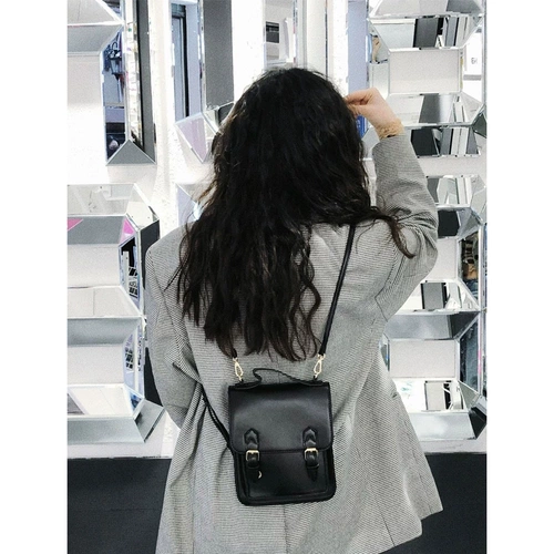 Японская студенческая юбка в складку, небольшая дизайнерская небольшая сумка, портативная сумка через плечо, рюкзак, в британском стиле