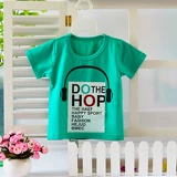 Летняя одежда подходит для мужчин и женщин, детский комбинезон, хлопковая футболка с коротким рукавом, 2020, детская одежда