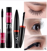 Gemen lụa ghép mascara 1 + 1 kết hợp chính hãng không thấm nước uốn lông mi tăng trưởng mỹ phẩm mắt lỏng