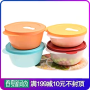 Chính hãng Tupperware Lò vi sóng Hộp cơm trưa 600ml 800ml Lò vi sóng Nước nóng wafer Bát Lò vi sóng Bát Bento Hộp - Hộp cơm điện sưởi ấm