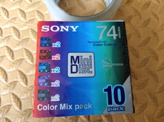 Дискеты sony 10 mdw 74 crx