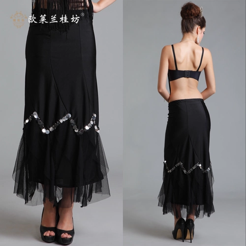 Plaza Dance Modern Dance Skirt Practice Dance Dance Walz National Standard Dance Boom Dance Юбка 2317