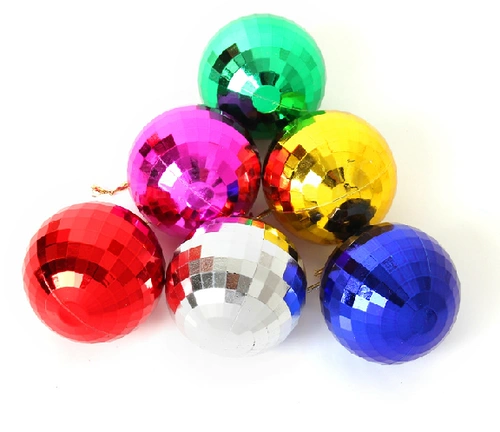3 см диаметром до 10 см Рождественский мяч/Рождественский квадратный мяч/гальванирующий мяч/зеркальный шар/диско -шарик/флэш -мяч