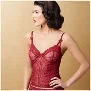 Xã hội Mỹ, chúng tôi không bán đồ tiểu thủ D.T.V ren đỏ gợi cảm sang trọng năm nay của corset