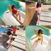 Mini Dan 2018 mùa hè mới trẻ em mùa hè ăn mặc cô bé áo tắm bơi thân hai mảnh cô gái bé mặc bikini Đồ bơi trẻ em