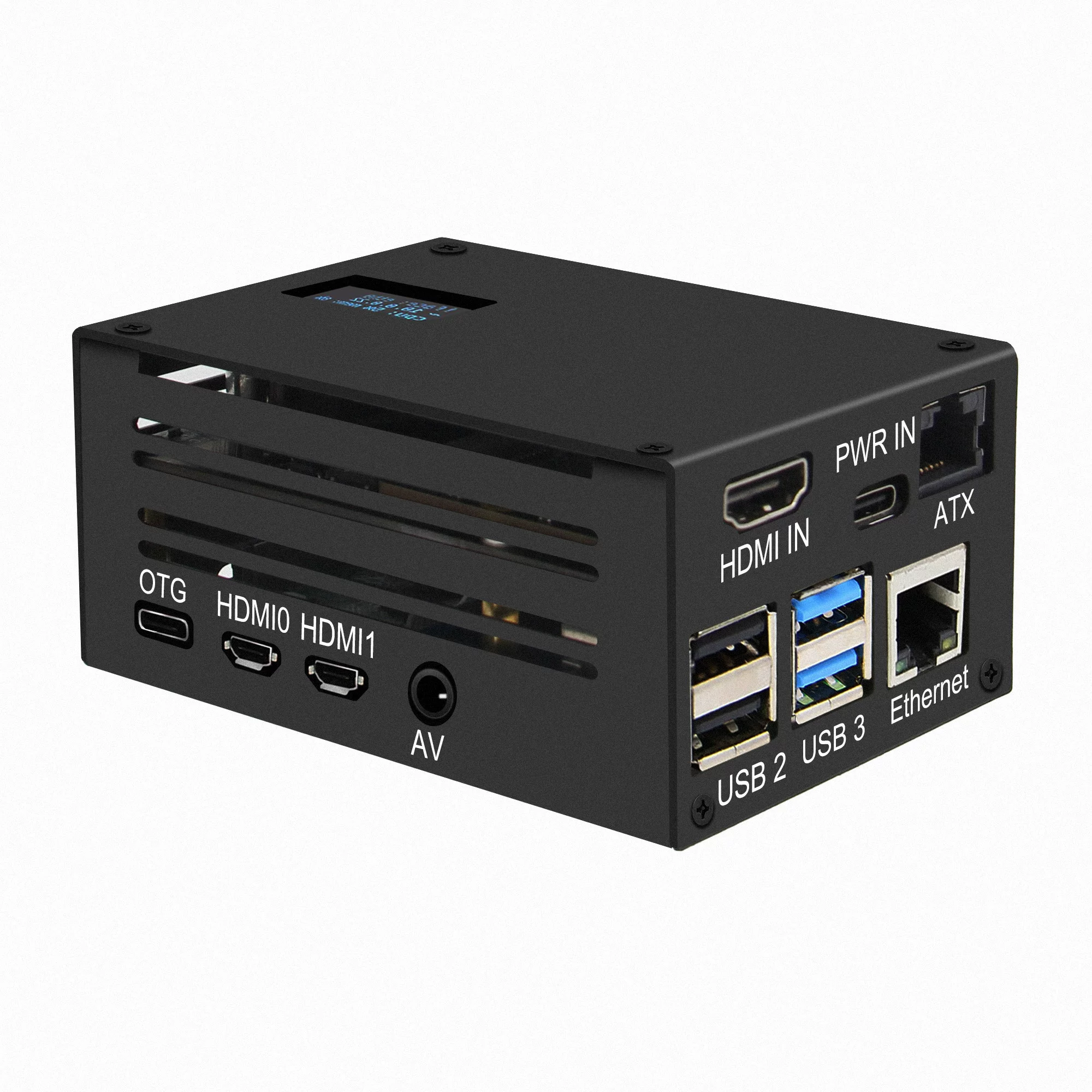 Удаленный доступ KVM по Raspberry Pi KVMv3HAT управление и обслуживание сервер KVM-over-IP производитель KVM-A3