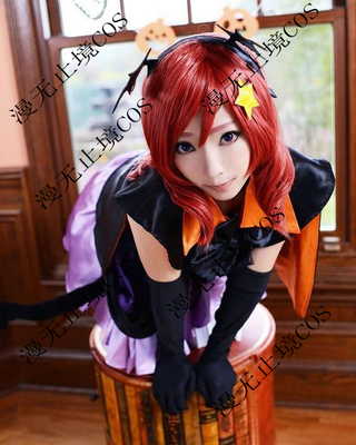 taobao agent All -member spot Cosplay clothing lovelive! Halloween Ver Dancing Stars on Me