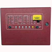 Fire extinguisher Gas release Automatic Control Panel 4 zone