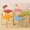 Bàn tư vấn giáo dục sớm Trung Quốc bàn dài đồ nội thất chơi lớp ngắn đệm đặt mẫu giáo bàn và dải ghế - Nội thất giảng dạy tại trường bảng dạy học có chân