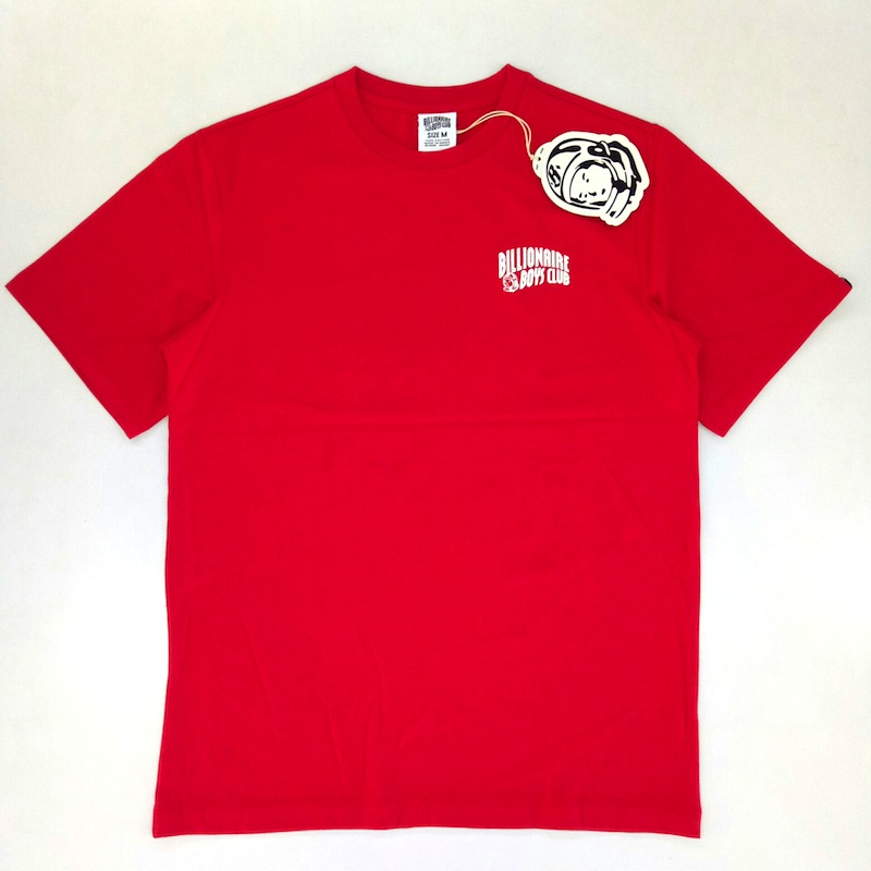 红色（白字）新品上市BillionaireBoysClubBBC新款短袖T恤简约时尚帅气舒适