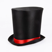 25 см высокая президентская шляпа Британская джазовая шляпа ретро джентльмен Шляпа за выступление показывает маг Линкольн Шляпа