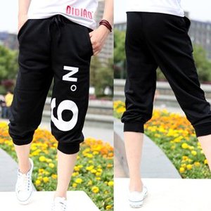 Quần short mùa hè chàng trai Hàn Quốc phiên bản của tự trồng cắt quần xu hướng thanh niên chân quần sinh viên quần năm quần quần áo của nam giới