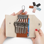 Túi chìa khóa nam giới và phụ nữ Hàn Quốc eo treo tay đa chức năng túi chìa khóa dễ thương sinh viên vài mô hình phổ key set
