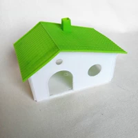 Подвесное пластиковое гнездо 15*10*9см.