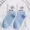 3 đôi vớ ống nữ Nhật Bản dâu tây sữa hoạt hình dễ thương màu tương phản vớ đại học thể thao vớ cotton