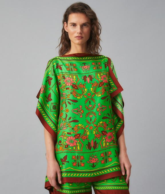 82613-0279 Special Top XXS -- XXLMeidai toryburch Retro green leisure time Show thin Dress jacket trousers Half skirt 8260782613