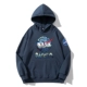 Áo len chui đầu của NASA dành cho nam và nữ mùa thu trẻ trung mới thủy triều lỏng thương hiệu Áo khoác cặp đôi đường phố cao cấp của Mỹ