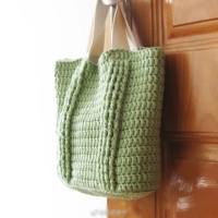 Плетеный крючок для вязания ручной работы, сумка, электронный постер, «сделай сам»