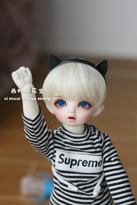 taobao agent Bjd.sd wig Men's short hair 3 cents 4 minutes 6 points, uncle fat baby high temperature shred
