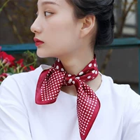 Шелковый летний носовой платок, универсальное украшение, шейный платок, 2018