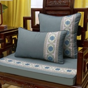 Mới Trung Quốc phong cách gỗ gụ ghế sofa giặt đệm đệm gối gối gỗ rắn sofa đệm Luohan nệm xốp