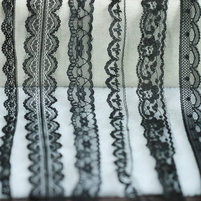 taobao agent 1 yuan 2 meters, handmade DIY black laceless lace, lace, slim lace bedside baby clothing umbrella edge material auxiliary materials