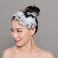 Два -колорные перья (белый -63