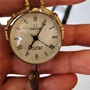 Antique Miscellaneous Bộ Sưu Tập Thủ Công Quà Tặng Tinh Khiết Đồng Pha Lê Xem Đồng Hồ Cơ Khí Pha Lê Retro Pocket Watch Hình Cầu Bảng Vừa giá đồng hồ treo tường cổ