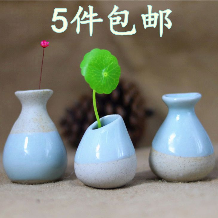 1 06 Mini Vase Ceramics Decoration Simple European Creative