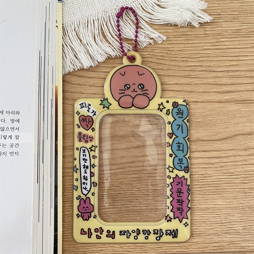 [INS Harajuku стиль Фотокард держатель Бант 3 дюйма Кпоп Idol]