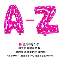 1 розовый, буквы, необходимые для общего количества замечаний