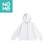 NOME Nomi Home Áo khoác nữ đơn giản và đa năng Áo len ấm áp áo dài tay màu trắng - Áo len