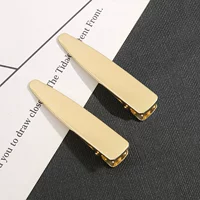 Золотая сплошная вода капелька 1,5x7,5 см. Золото 1/сумка