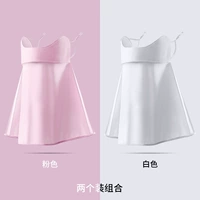 Защита шеи [розовый+белый] 2