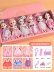 Trẻ em ăn mặc hộp quà tặng cho Giáng sinh con búp bê Barbie theo Menger ít cô gái đồ chơi công chúa phù hợp với mô phỏng Đồ chơi búp bê