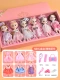 công chúa váy vải dễ thương hộp quà gói mô phỏng tinh tế đồ chơi búp bê cô gái Pui Ling nhỏ Barbie